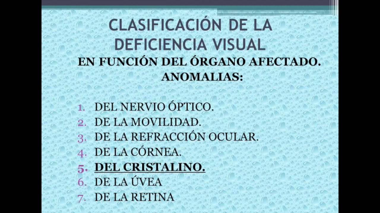 umh0459 2013-14 Lec006 Discapacidad sensorial: Discapacidad visual Parte 1.3