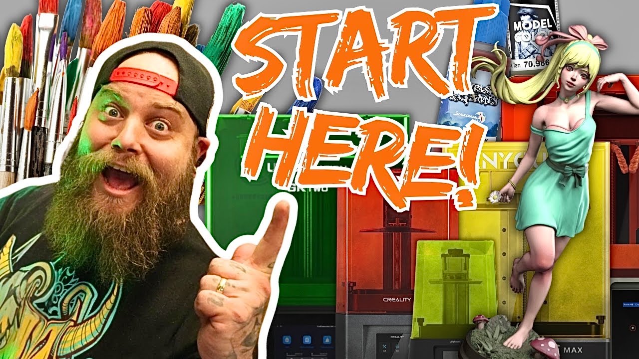 Getting Started With 3D Printing and Painting