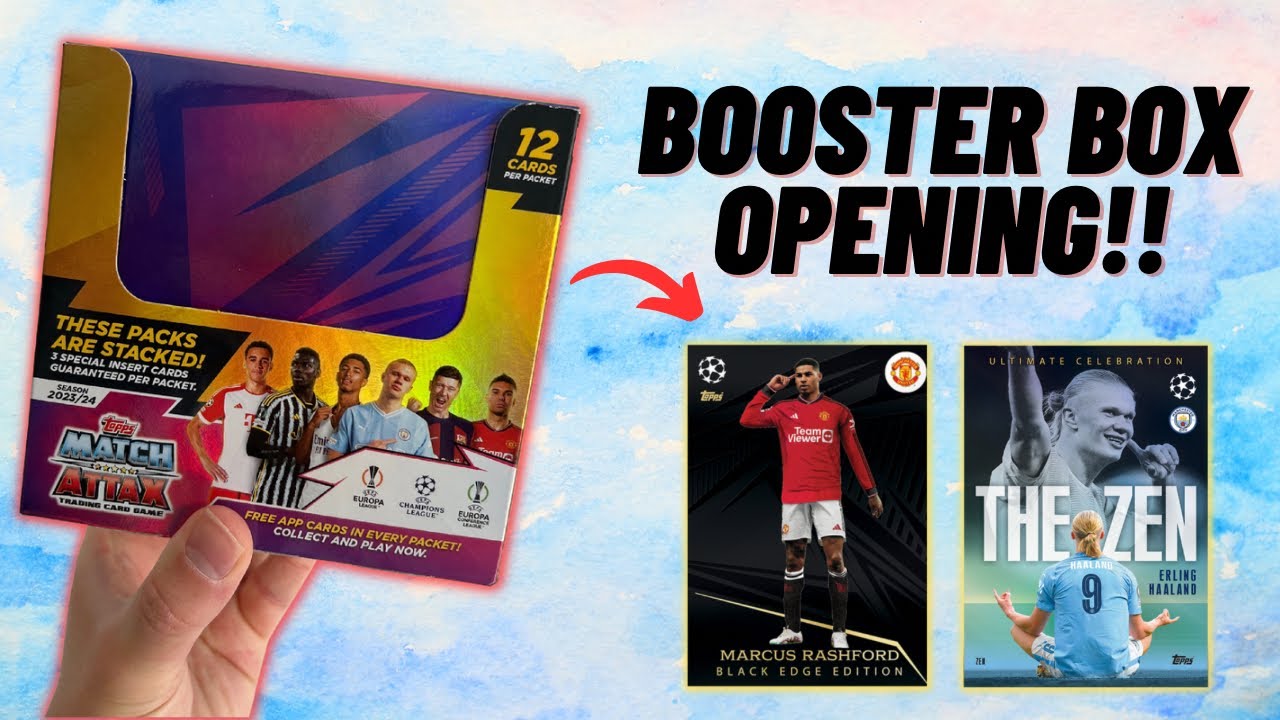 NEW! Topps Match Attax 2023/24 booster box opening!!