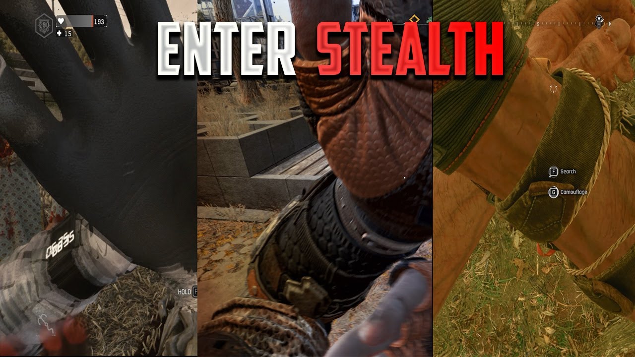Enter Stealth Mode Skill Animation in Dying Light Beast Dying Light Dying Light 2