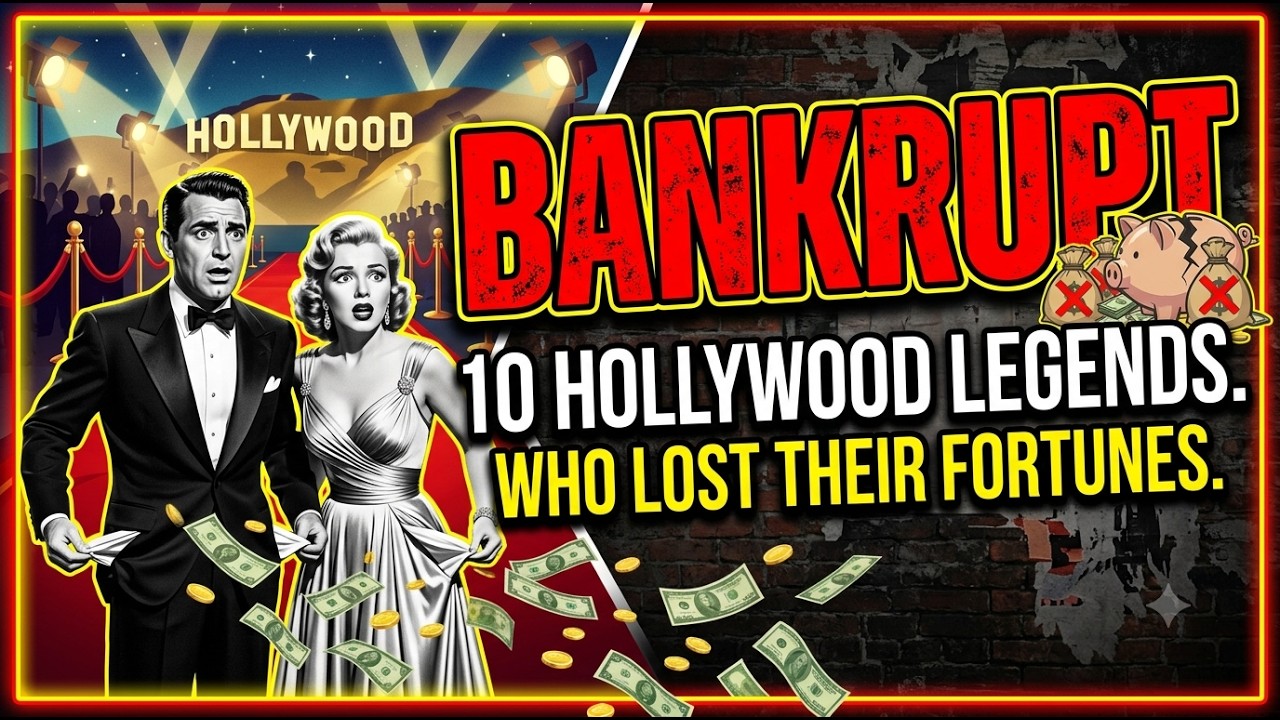 BANKRUPT: 10 Hollywood Legends Who Lost Their Fortunes
