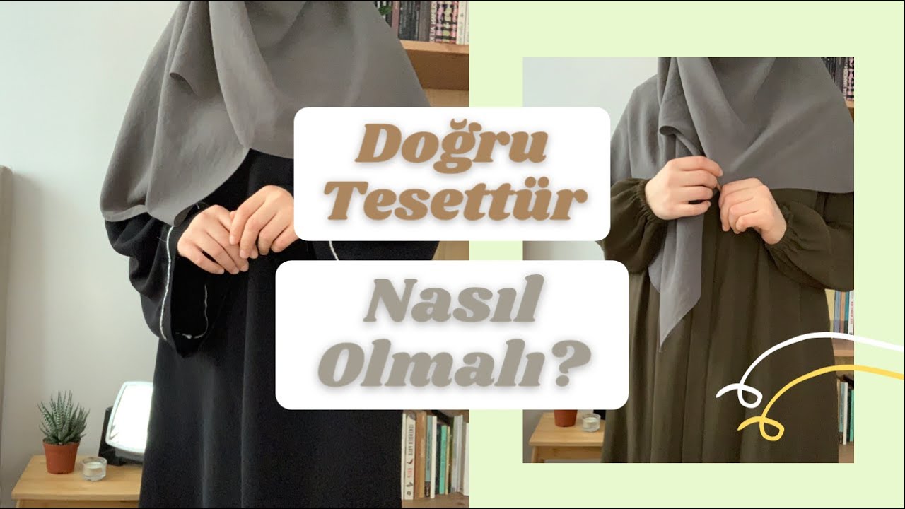 Nasıl Örtünüyorum // Feracelerim // Eşarp Bağlama
