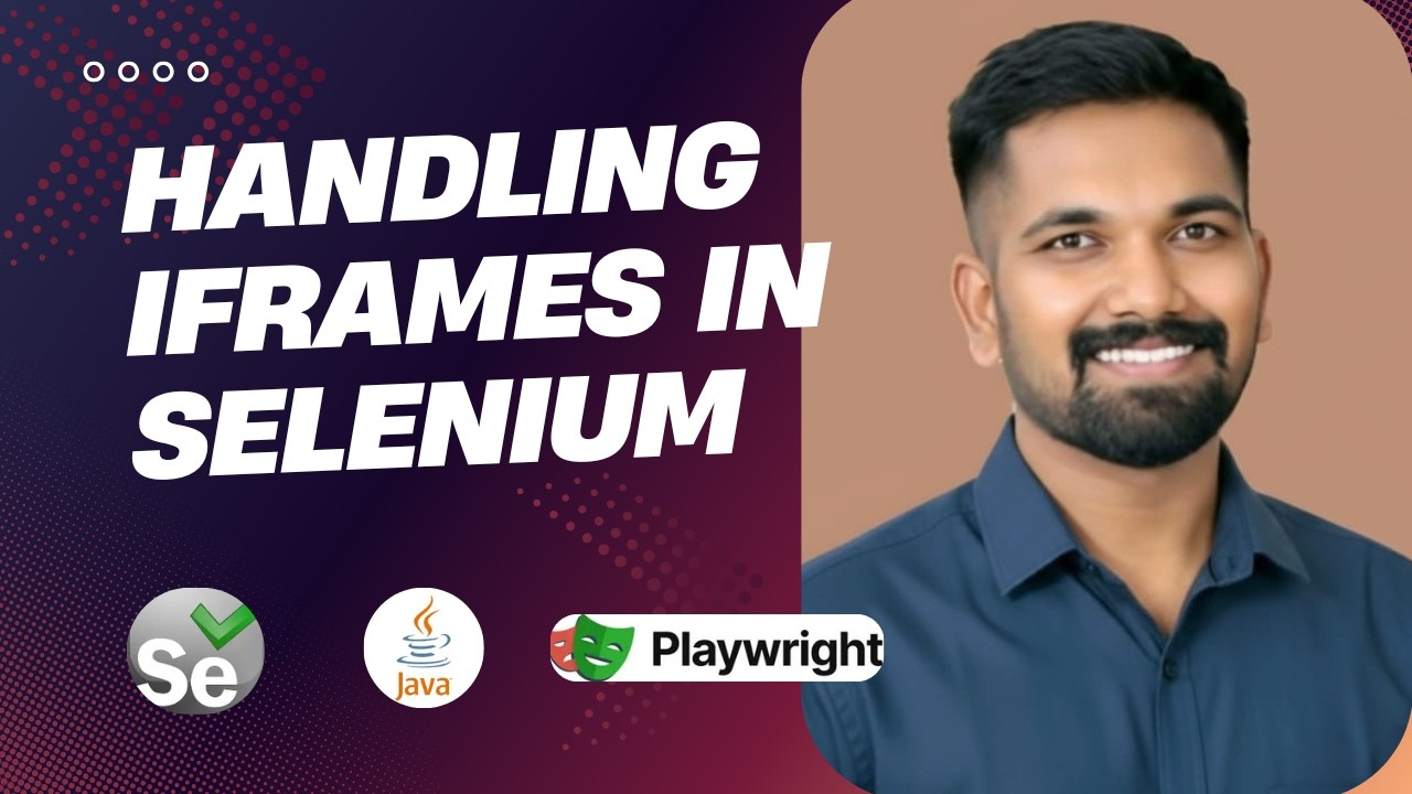 Handling iFrames in Selenium | SwitchTo Frame Explained with Real-Time Example