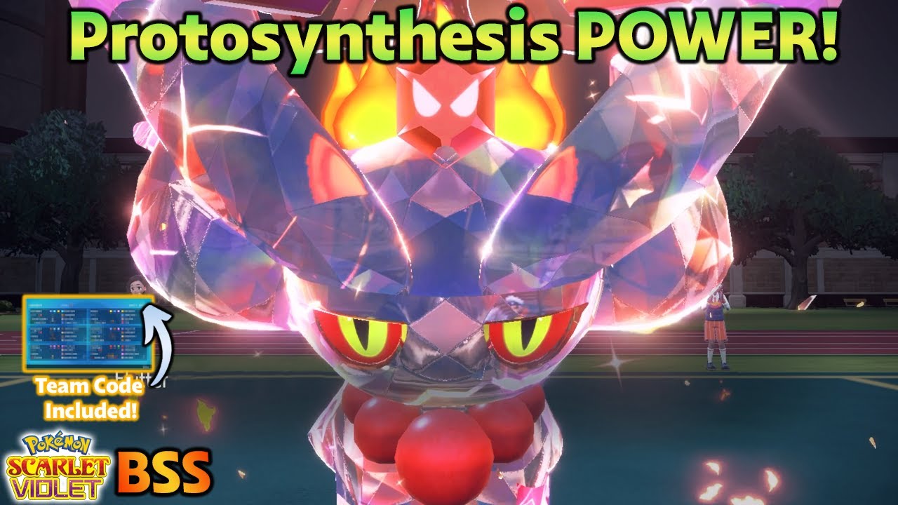 I Made a Protosynthesis Sun Team ! Pok&eacute;mon Scarlet & Violet Battle Stadium Singles BSS Ranked