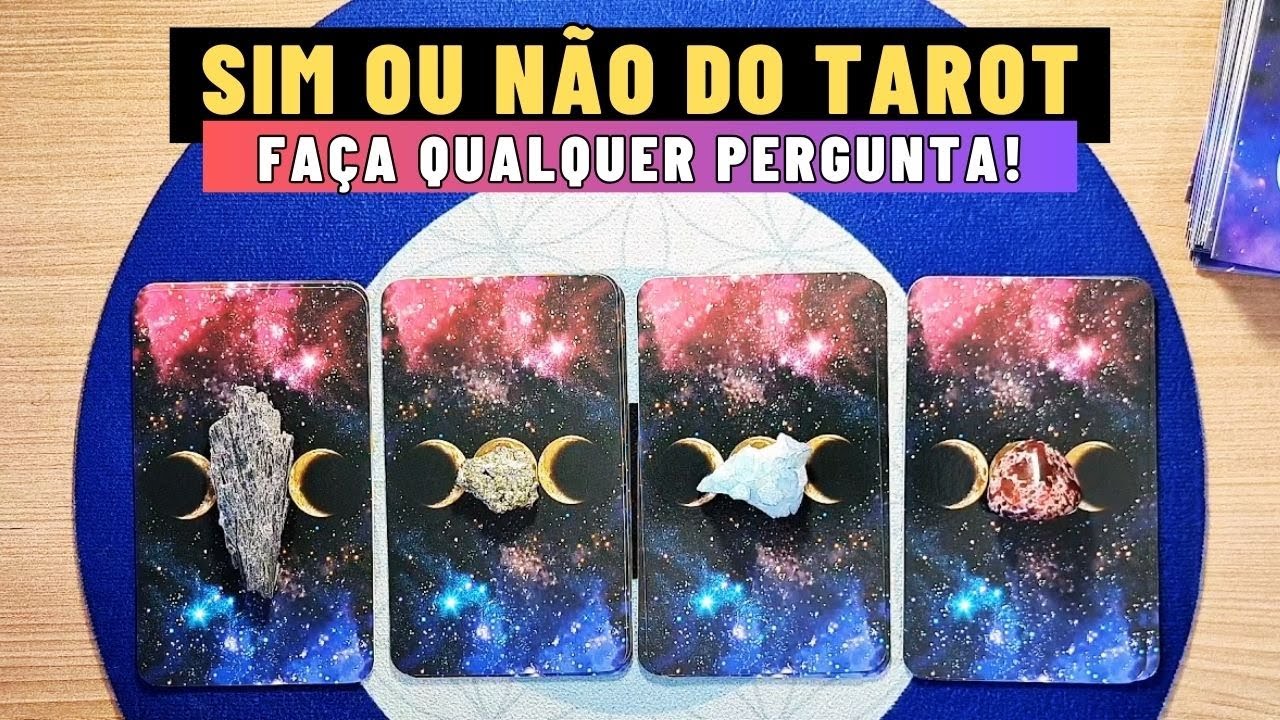 SIM OU NÃO DO TAROT + Conselho | Faça qualquer Pergunta! | Tarot Responde