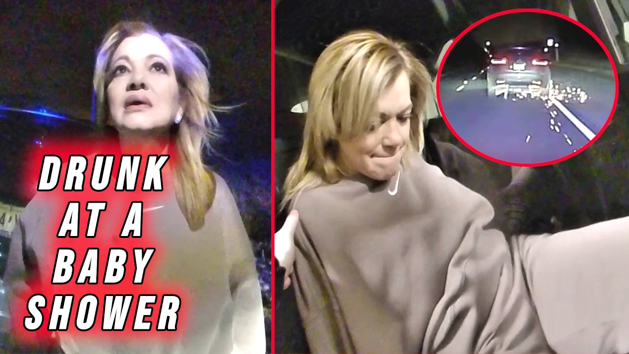 Woman Eludes Cops in a Pursuit After Getting Drunk at a Baby Shower