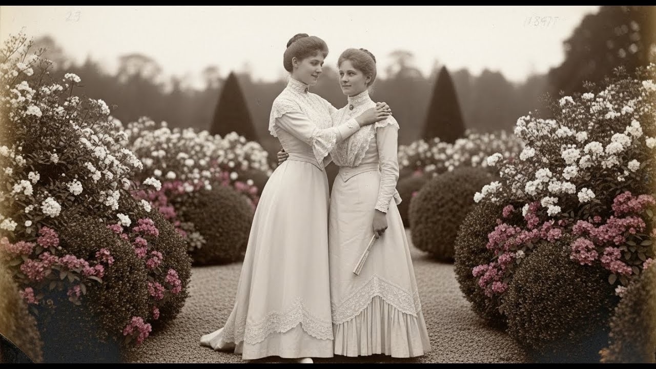 Two Sisters Embrace in 1897 — Then You Notice the Terrifying Detail at Their Feet