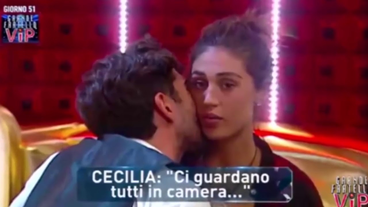 Cecilia Rodriguez dietro la tenda con Ignazio Moser_ Hot GFVIP