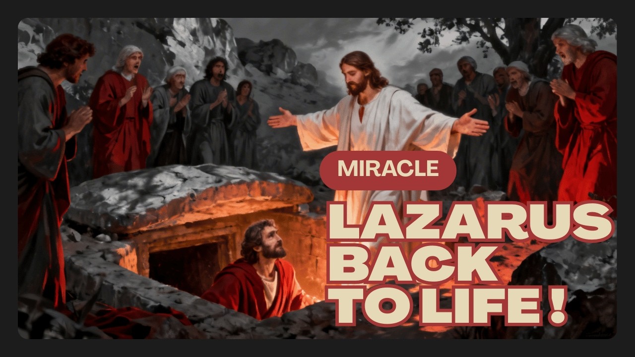 Jesus Raises Lazarus – The Miracle That Shocked Everyone | Bible Story