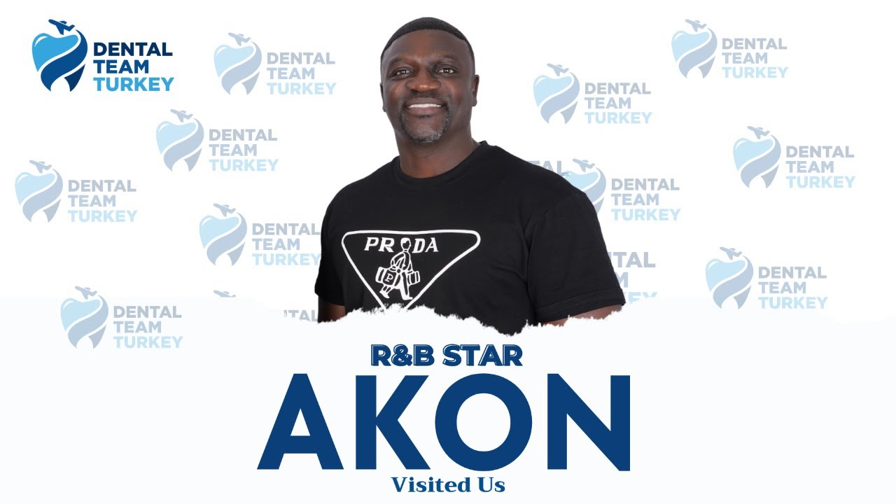 R&B STAR AKON VISITED DENTAL TEAM TURKEY!!!