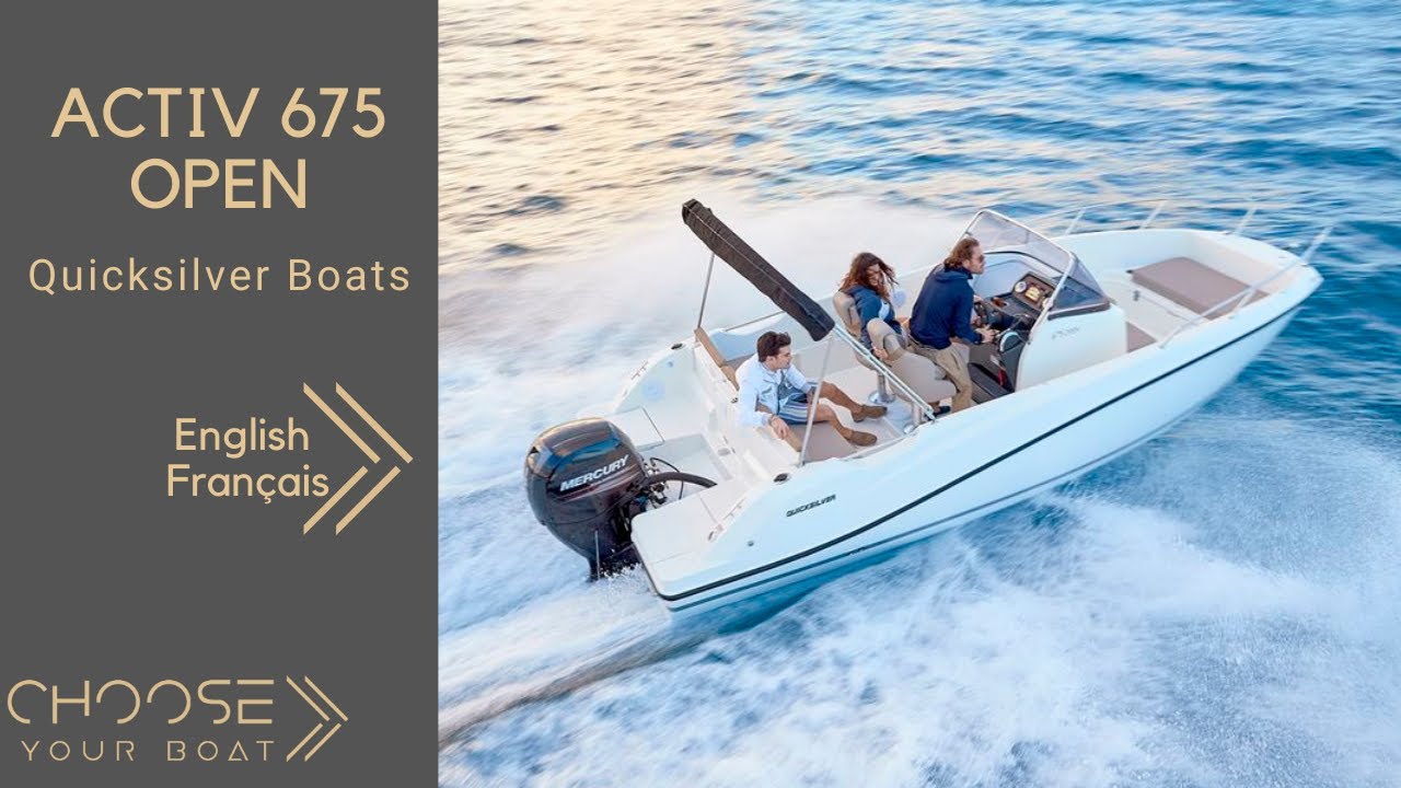 QUICKSILVER ACTIV 675 Open (на английском и французском языках)