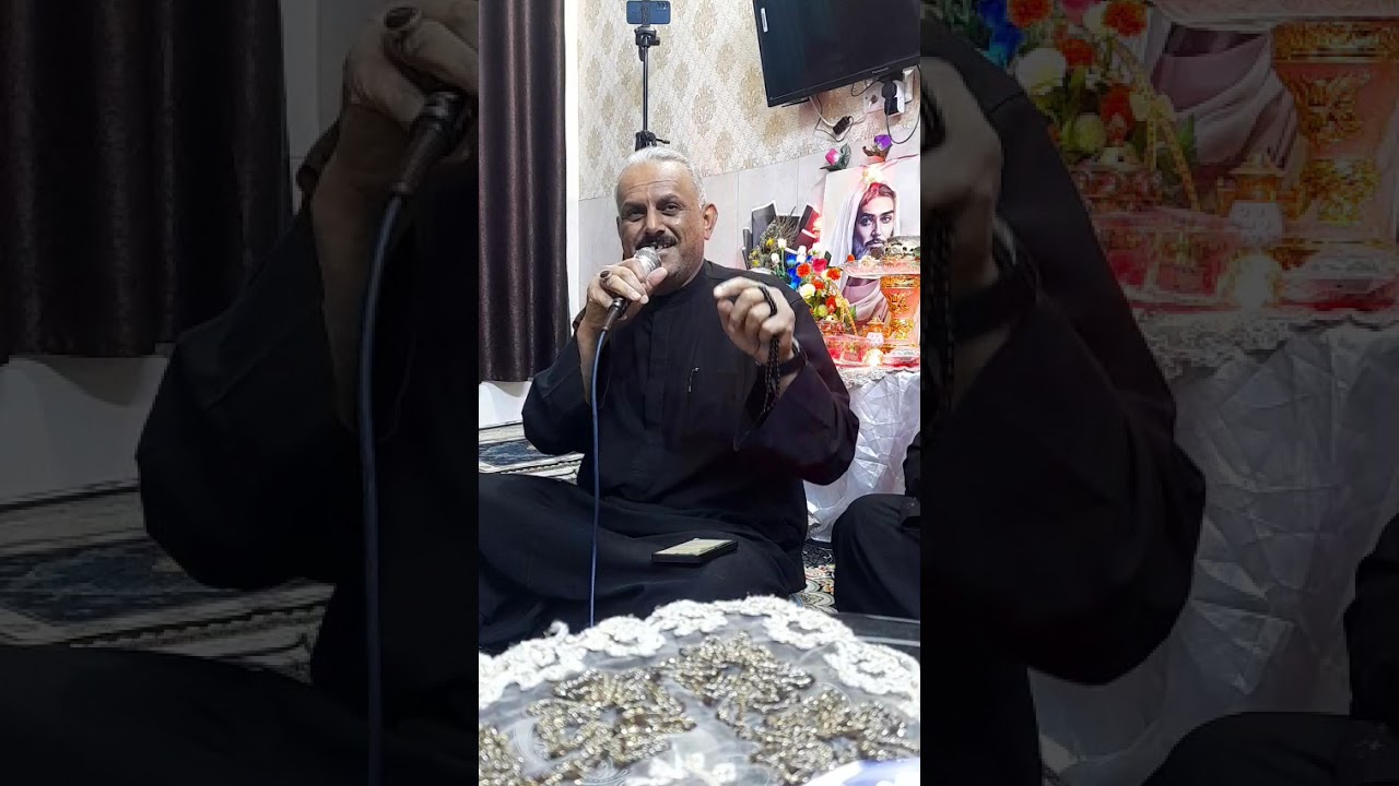 نعي (ملا باسم المياحي) بحق ابو الحسن والحسين عليه السلام 