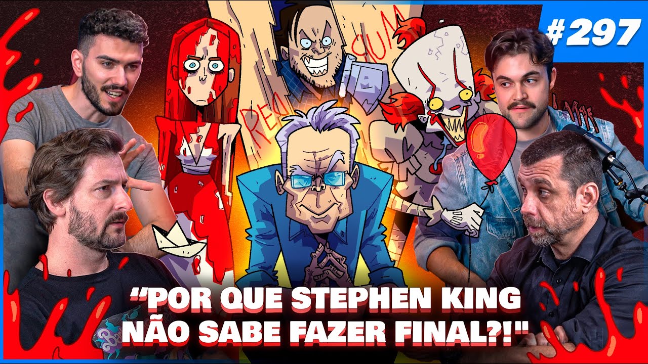 Stephen King: a Trajetória, os LIVROS e os FILMES do MESTRE do HORROR | PWC #297
