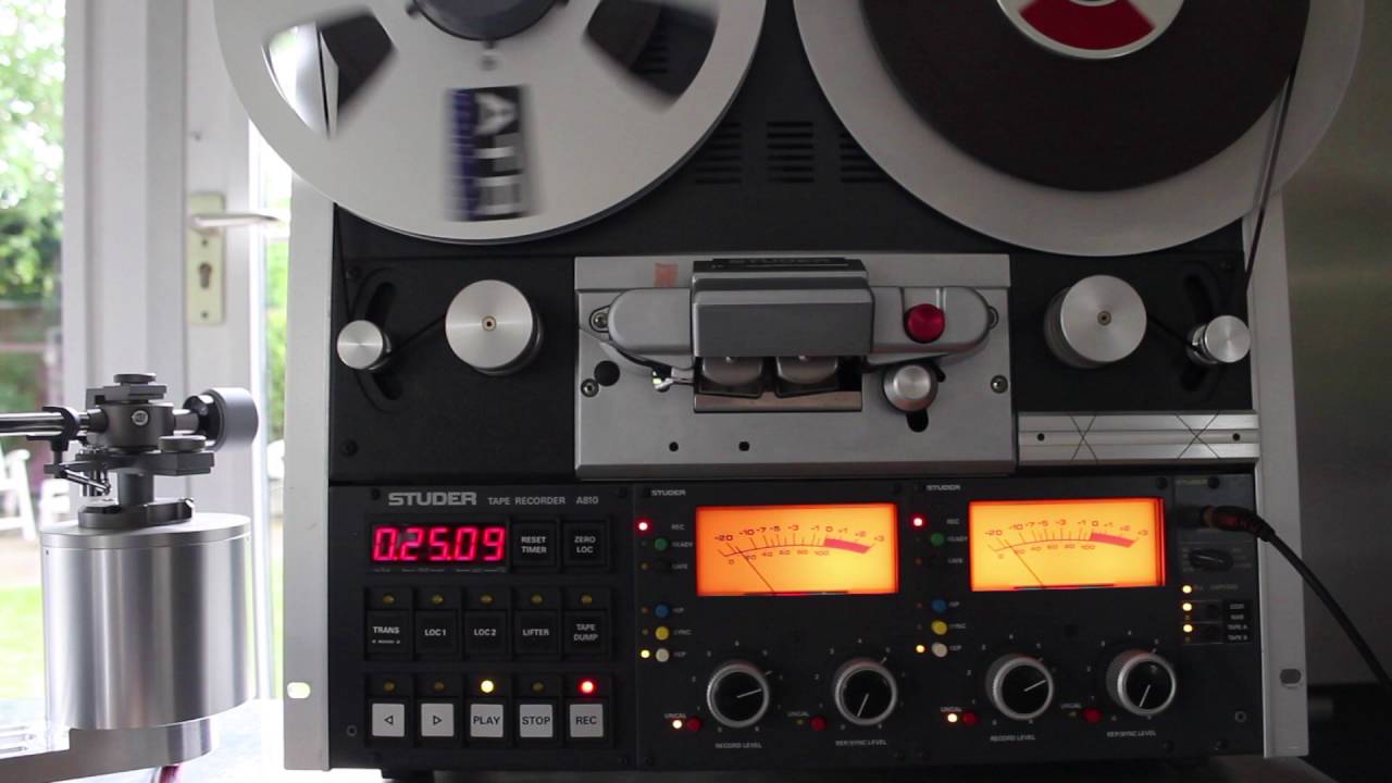 STUDER A810 ANALOG REEL TO REEL TAPEDECK