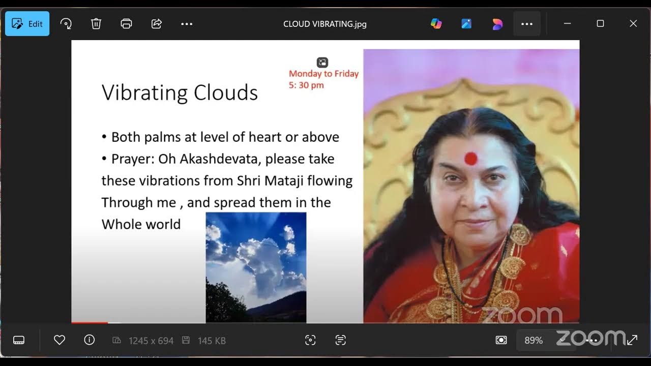 Virat Daily Meditation, Cloud Vibrating, 5:30pm, 26th February 2026