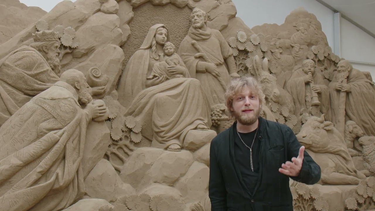 Jesolo Sand Nativity 2025 - Phil Mer