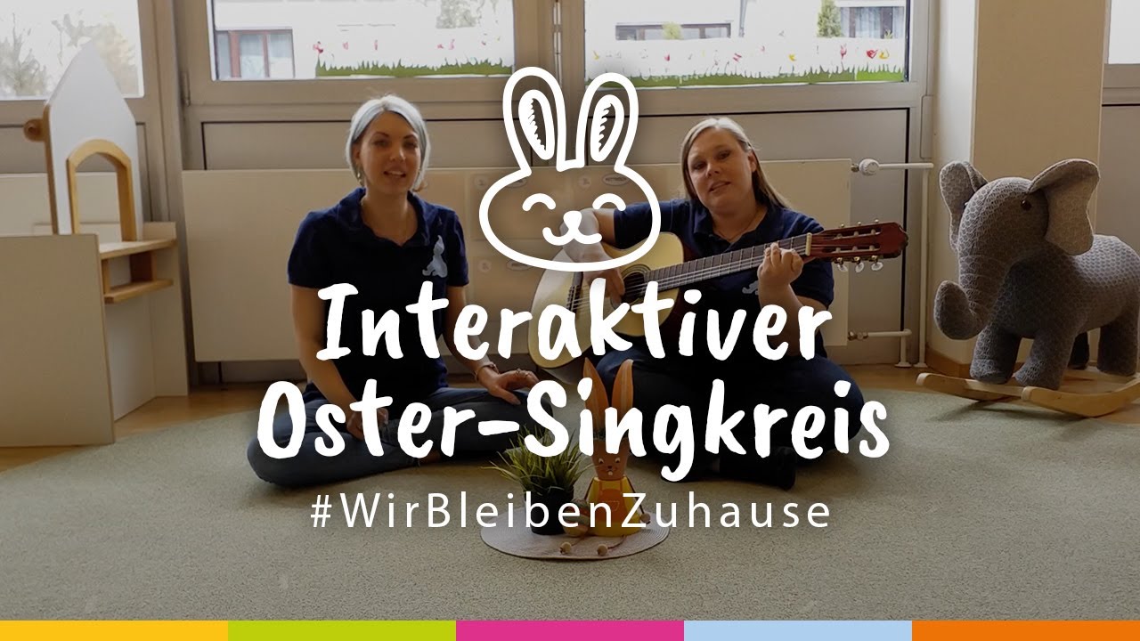 Interaktiver Morgenkreis in der Wichtel Akademie: Einstimmen auf Ostern