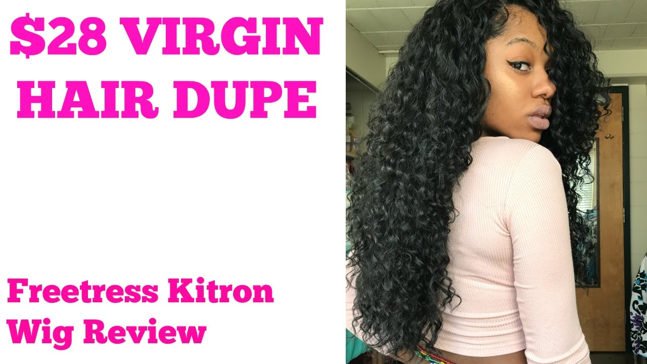 $28 VIRGIN HAIR DUPE | Kitron Wig | Unboxing and Review
