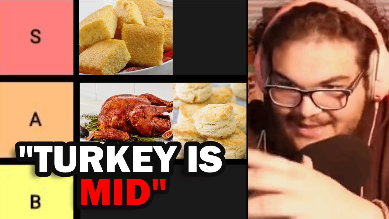 CONTROVERSIAL Thanksgiving Food Tier List ft. 