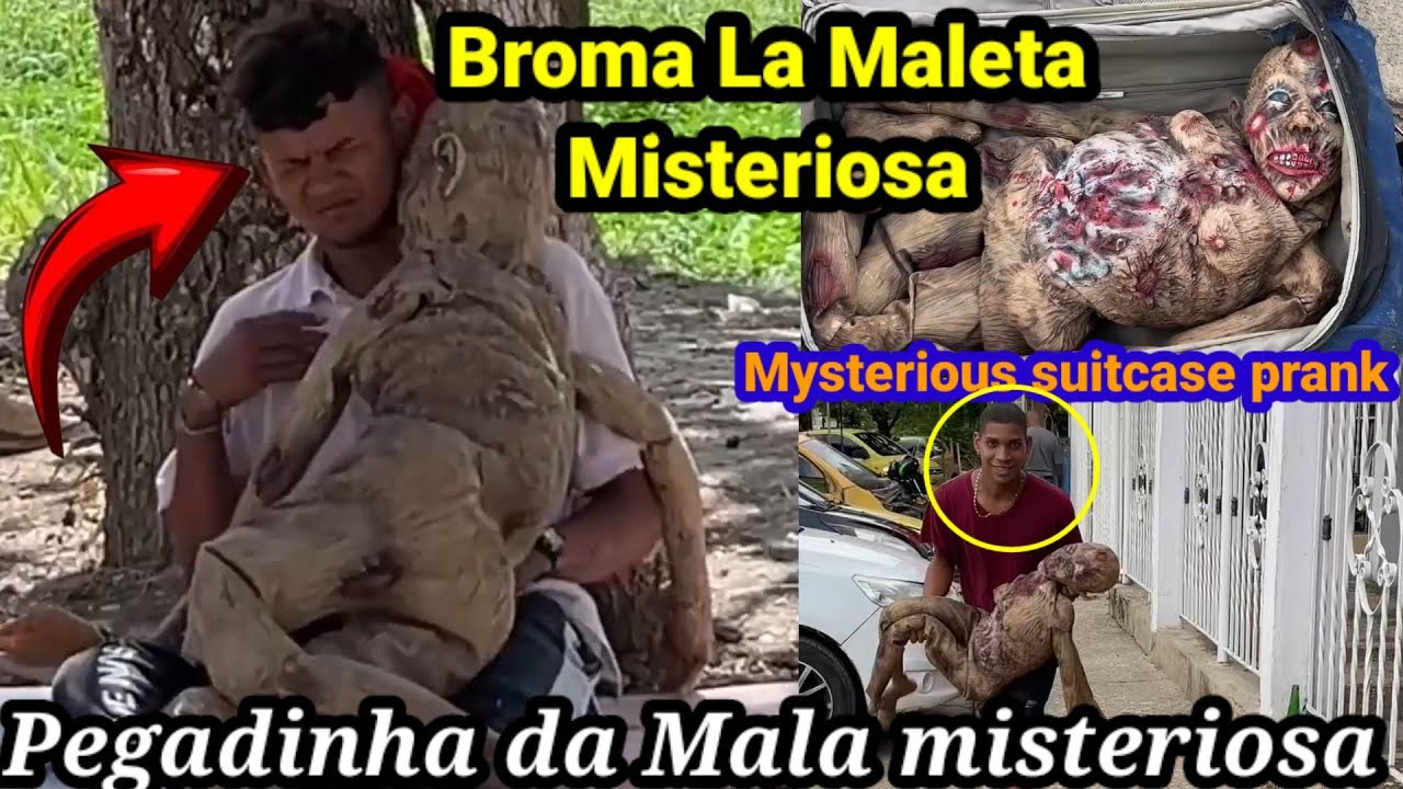 Broma la maleta misteriosa / Pegadinha da Mala misteriosa / Mysterious suitcase prank