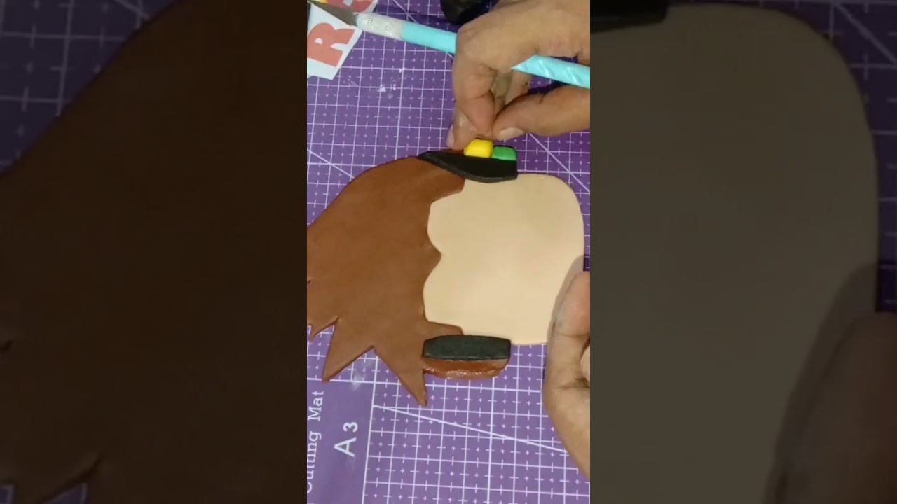 ROBLOX 2D FONDANT CAKE TOPPER//TUTORIAL// IDEAS