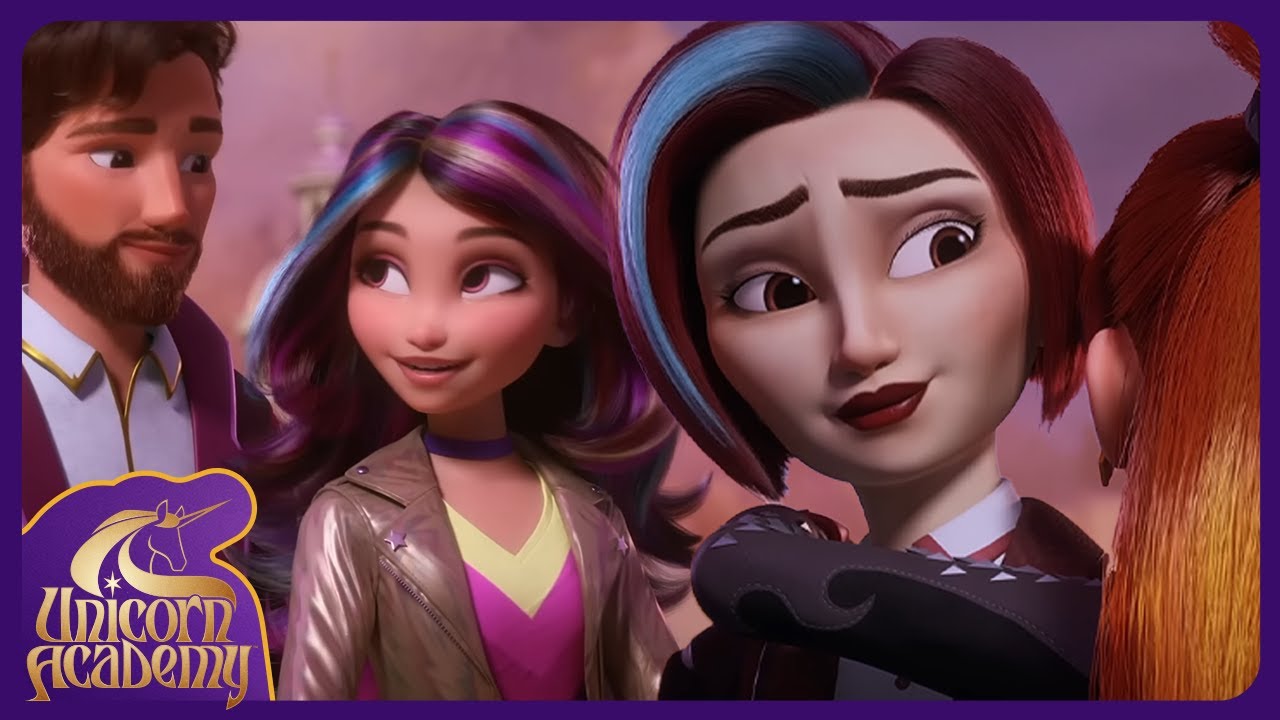Family and Friends Reunited &hearts; |  Unicorn Academy 🦄 | Kids Movies #Thanksgiving