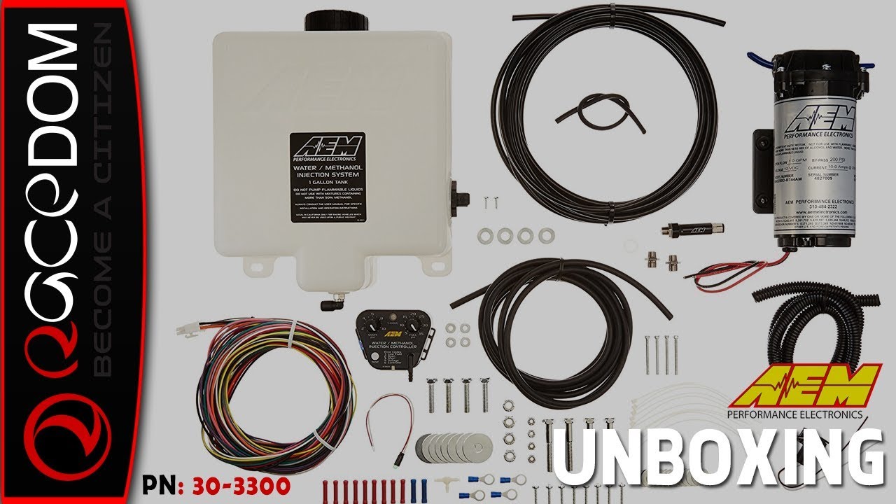 Unboxing the AEM V2 1 Gallon Water/Methanol Injection Kit