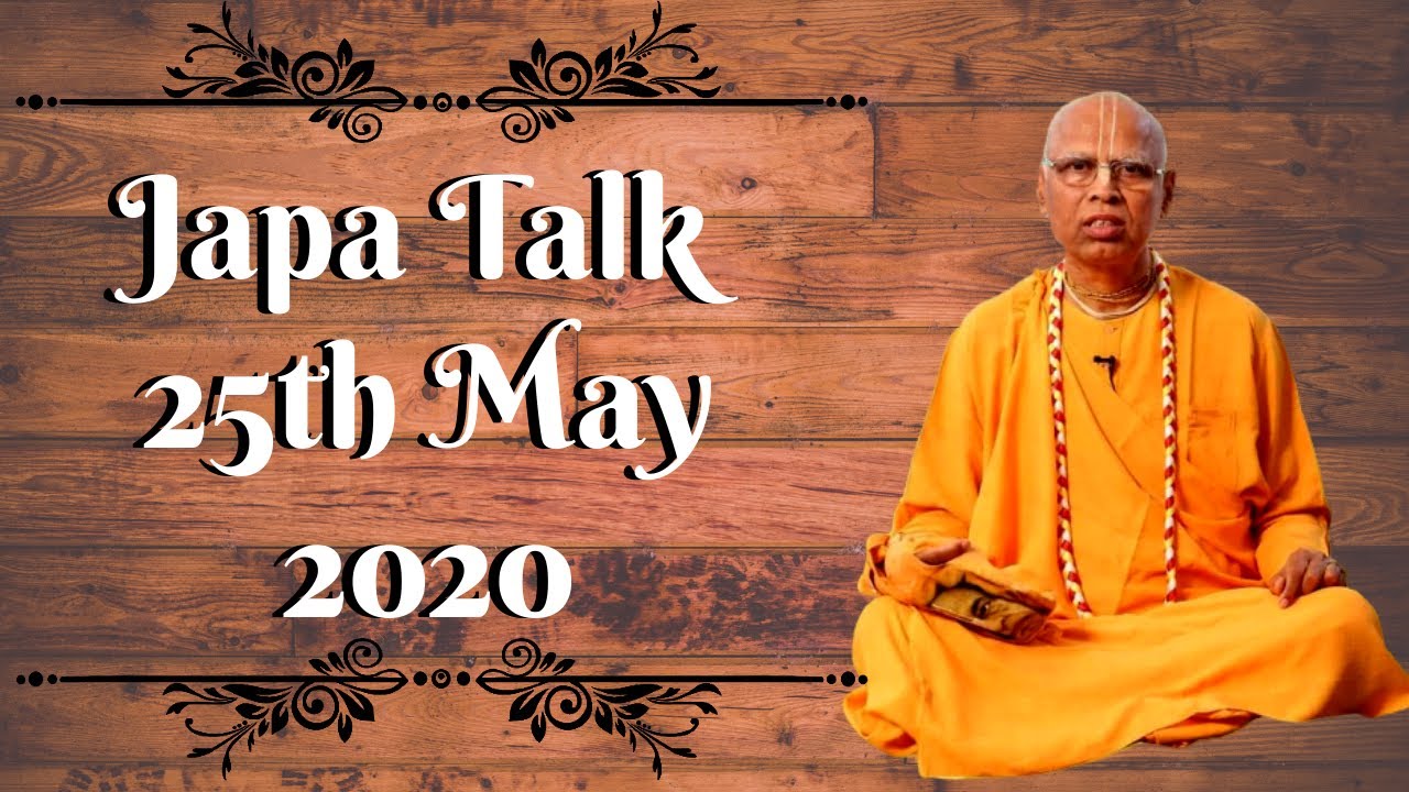 Japa Talk 25th May 2020, ISKCON Pandharpur