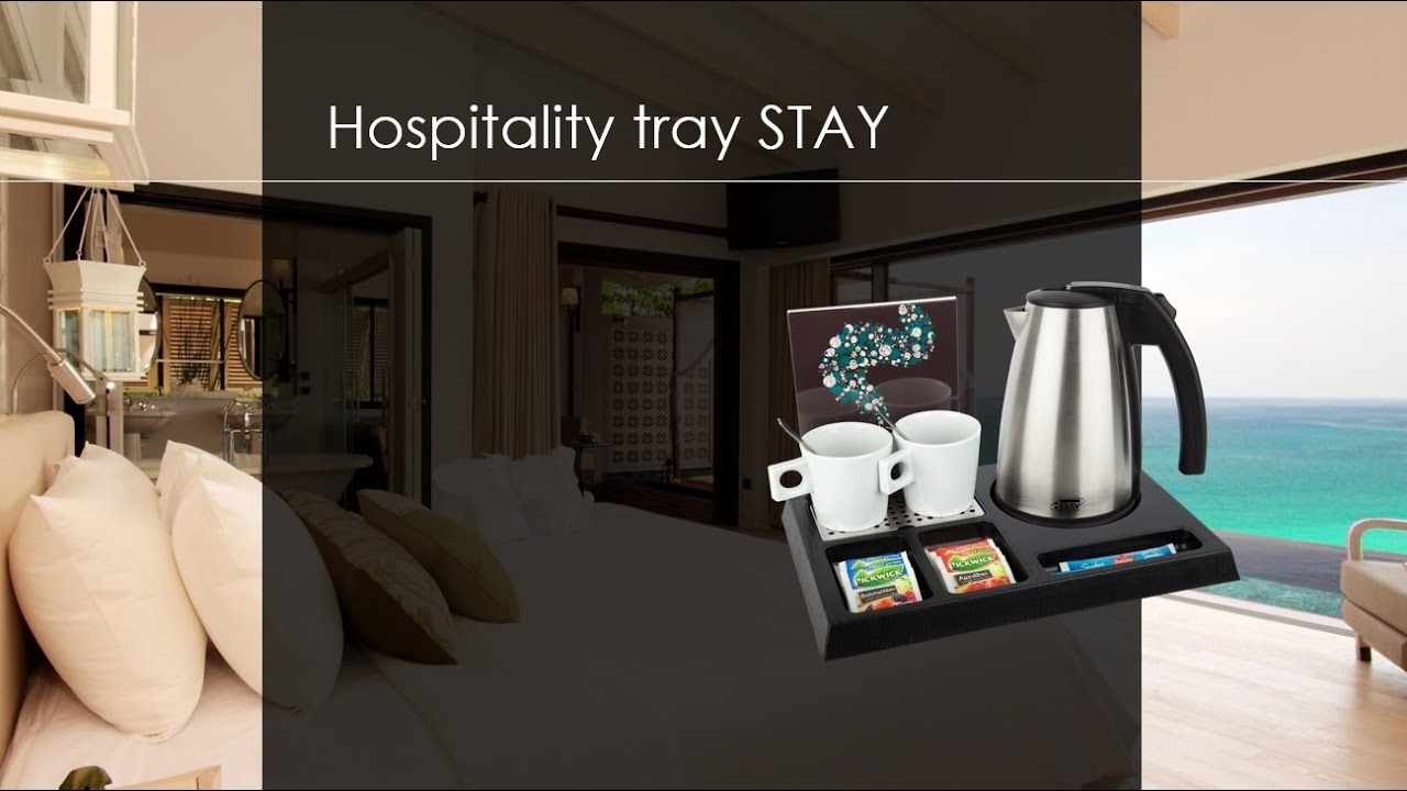 B-TRAY STAY | Hospitality tray | Welcome tray |  | Teestation Hotel | Plateau accueil