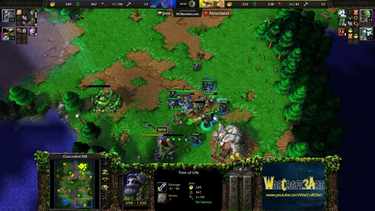 Jens(NE) vs Ice orc(ORC) - Warcraft 3: Classic - RN8382