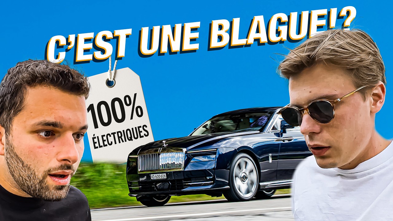 La vérité sur les voitures électriques… 500 KM sans essence dans une ROLLS a 500k EUR 🚫⛽️⚡