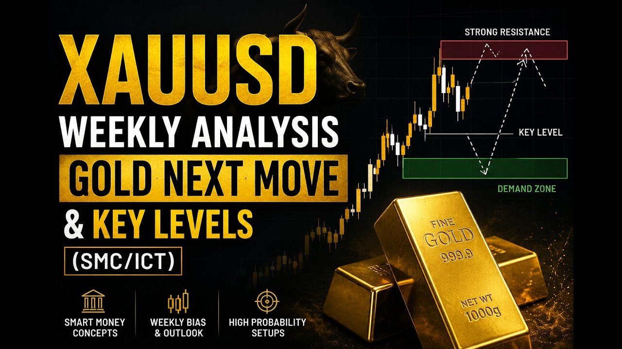 Gold, Oil & Silver Weekly Analysis | XAUUSD, USOIL & XAGUSD Market Outlook