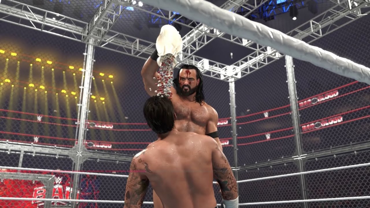 CM Punk VS Drew McIntyre - Bad Blood, WWE 2K26 Showcase