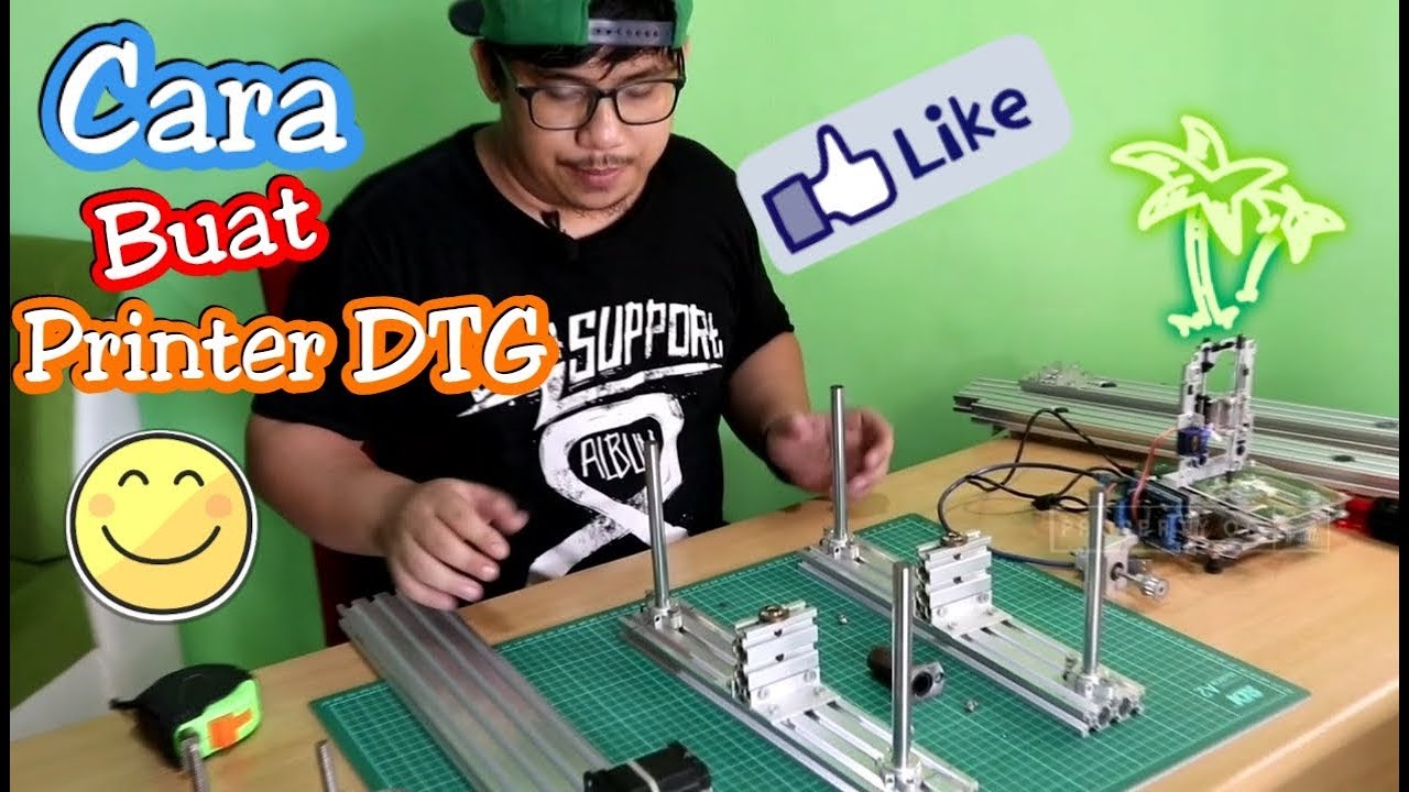 Cara buat printer DTG sendiri || STOP IMPORT MESIN