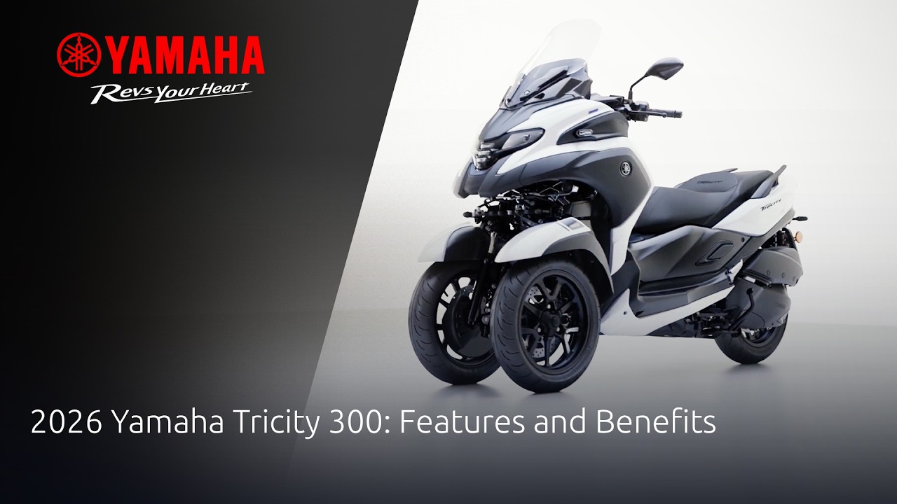 2026 Yamaha Tricity 300: Features and Benefits