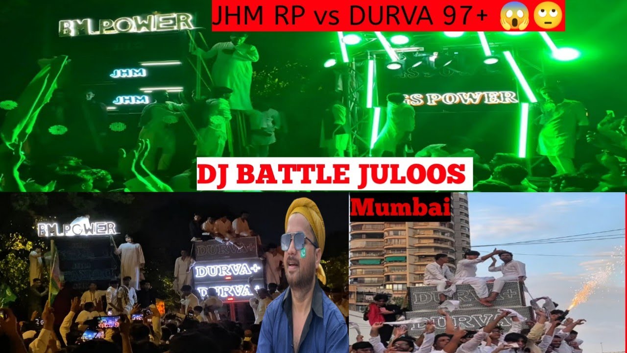 Eid Miladun Nabi 2024 | Dj Battle Mumbai | JHM RP Vs DURVA 97+ SOUND | Mr Sahil Vlogstar