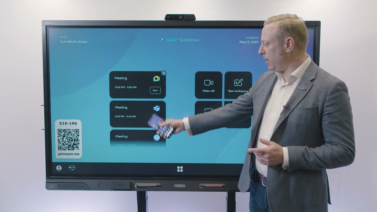 SMART TeamWorks&trade; is your modern meeting solution for hybrid collaboration.