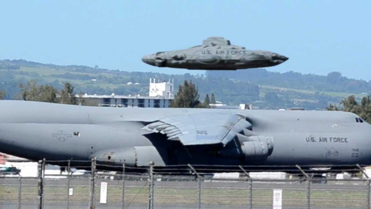 UFO Sightings Air force flying Saucer? Enhanced Close Up Video Stills!!!