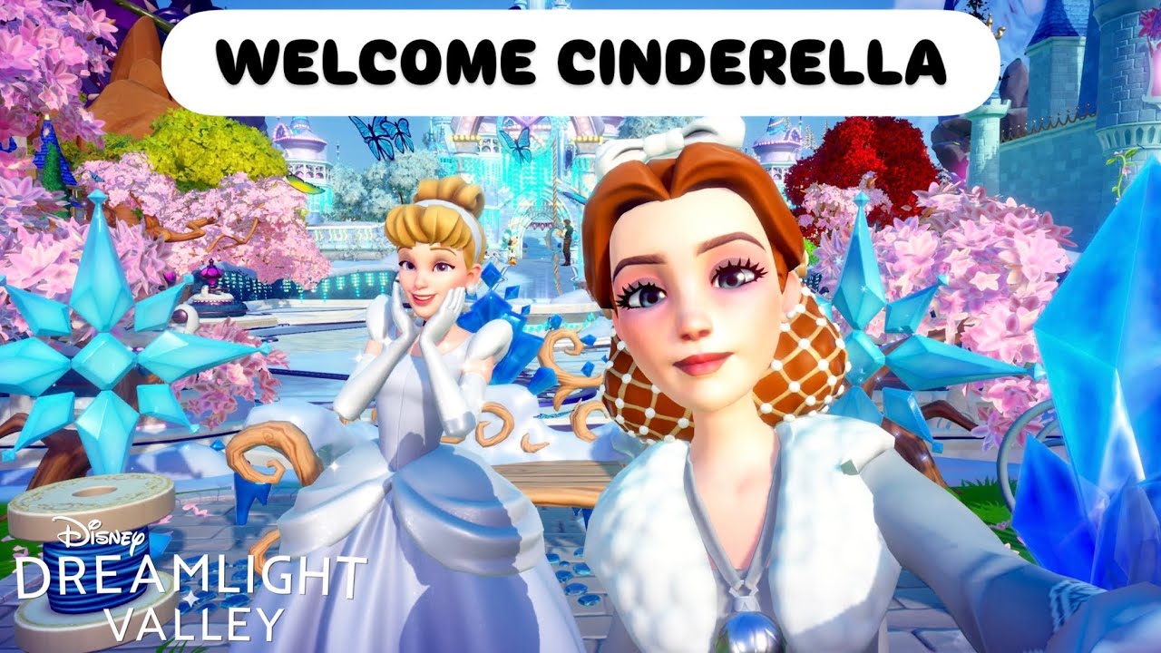 DISNEY DREAMLIGHT VALLEY. WINTER BALL UPDATE. HOW TO UNLOCK CINDERELLA. PLAY THROUGH