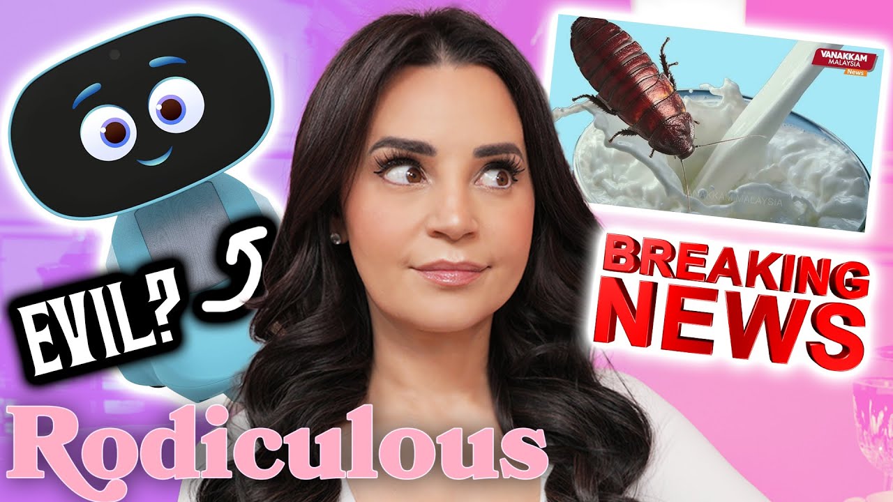A.I. Robots Take Over... Drinking Cockroach Milk... $500,000 Cheese | Rodiculous Ep 18