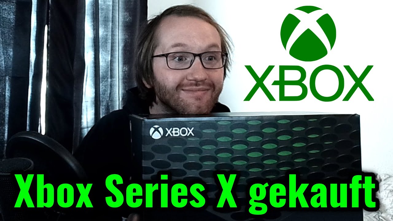 Ich habe mir eine Xbox Series X gekauft (Unboxing)