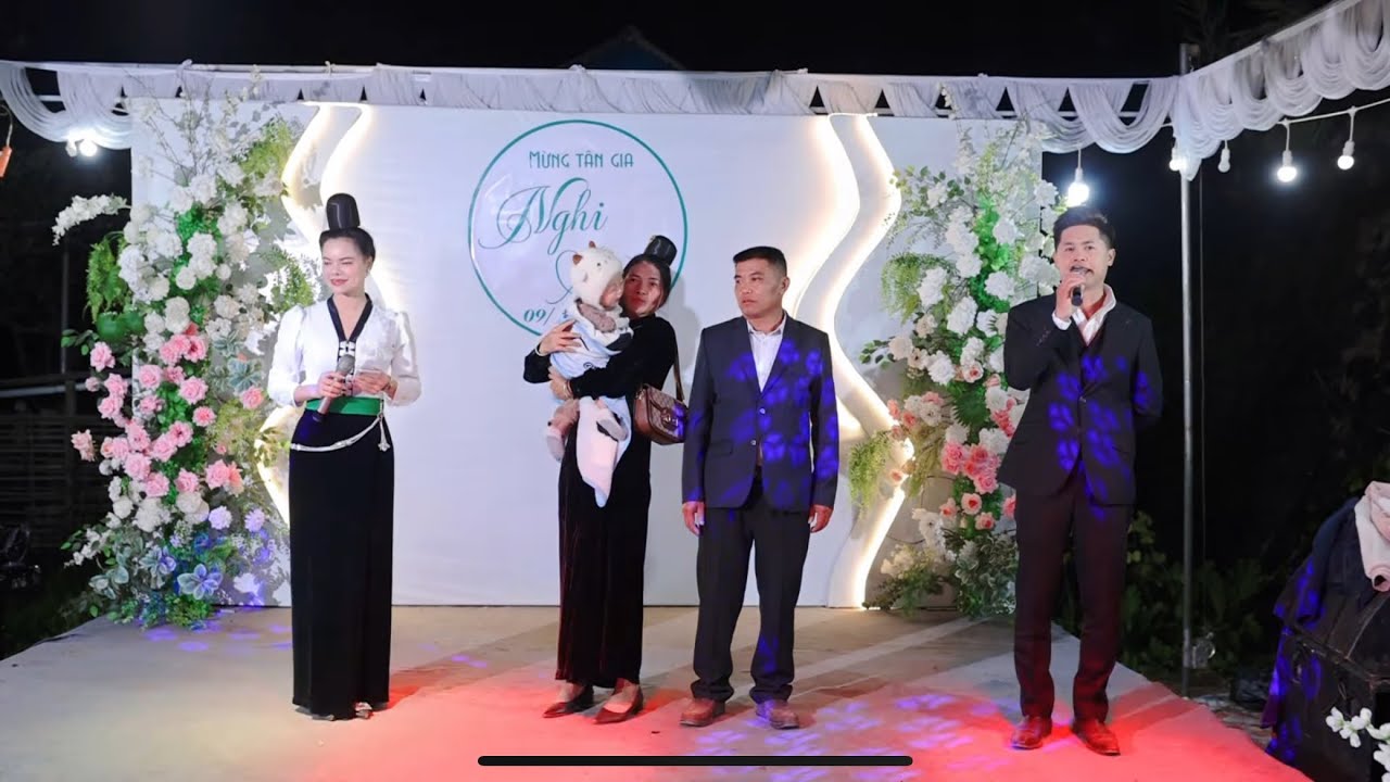 TIỆC MỪNG TÂN GIA ÔNG BÀ NGHI XOAN TẠI BẢN TỌ XÃ MƯỜNG ẢNG TỈNH ĐIỆN BIÊN