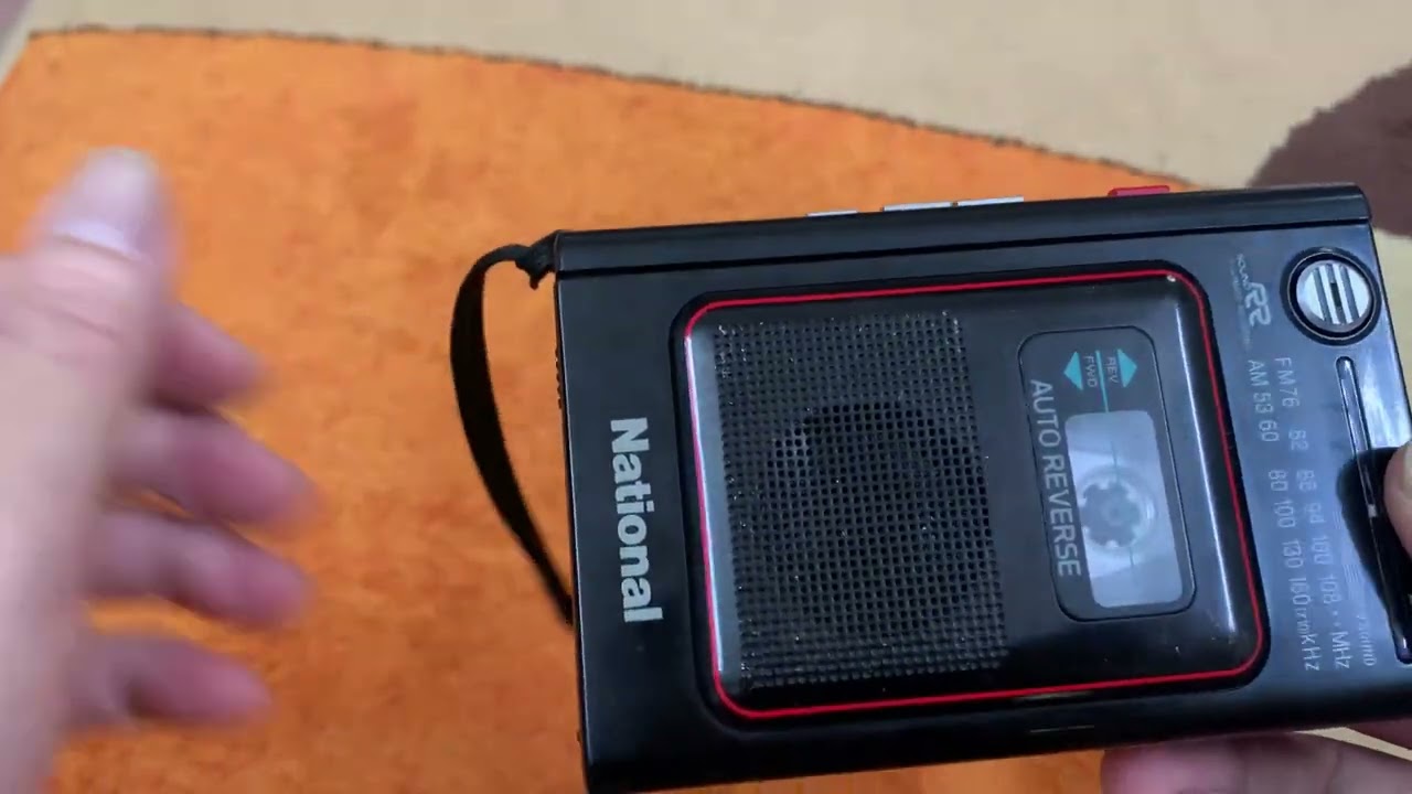 Radio cassette National RX-M7 rất đẹp