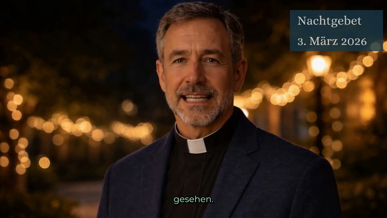 DIENSTAG 03 03 2026 🌙 ABENDGEBET – Schlaf in Frieden   Gott beruhigt dein Herz!!