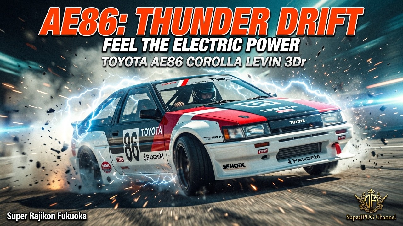 Traction Control! High-Power Squat & Tandem Drifting at Super RC Fukuoka | Archive