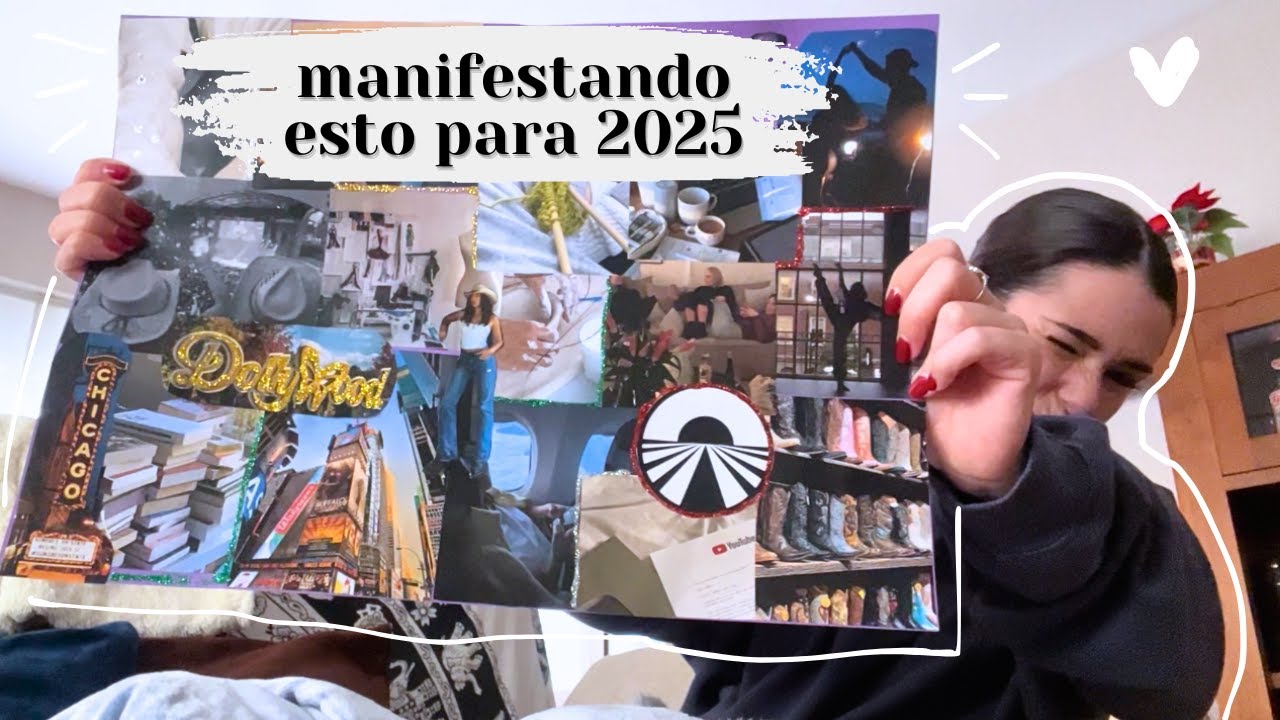 Mi vision board para 2025 (siendo realista)