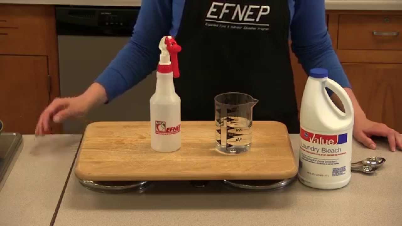 How to Make Sanitizing Solution