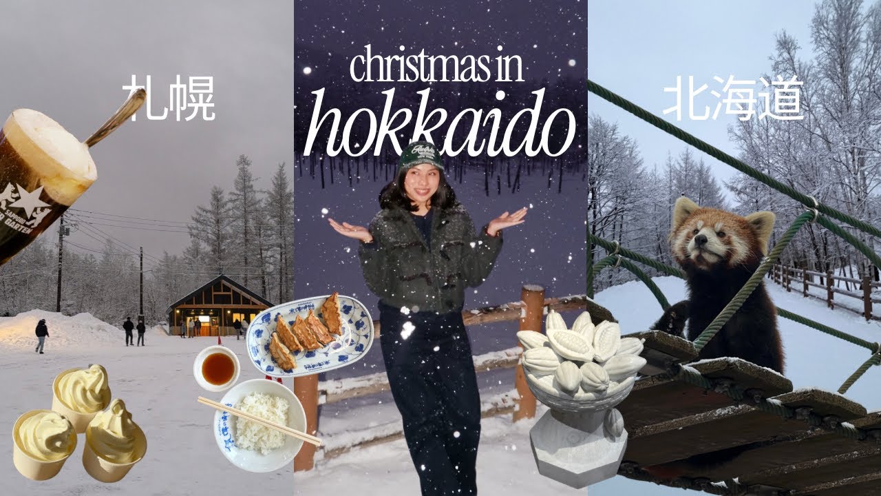 christmas in hokkaido: sapporo, niseko, otaru, furano ❄️🎿