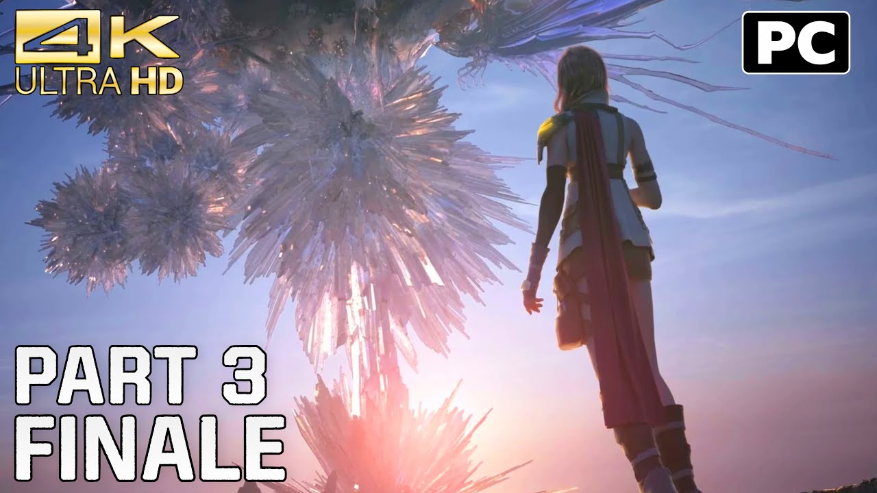 Final Fantasy XIII ENDING | All Cutscenes & Full Story (4K)
