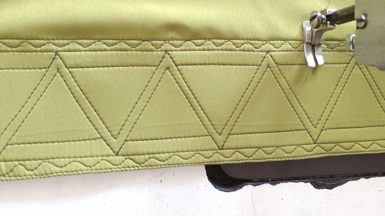 Salwar mohri Poncha design 2024 / poncha banane ka tarika ||